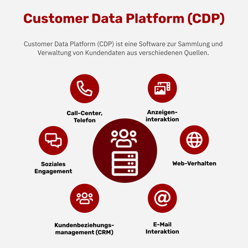 Die Vielzahl an unterschiedlichen Daten machen das Team CDP und Marketing Automation unschlagbar.